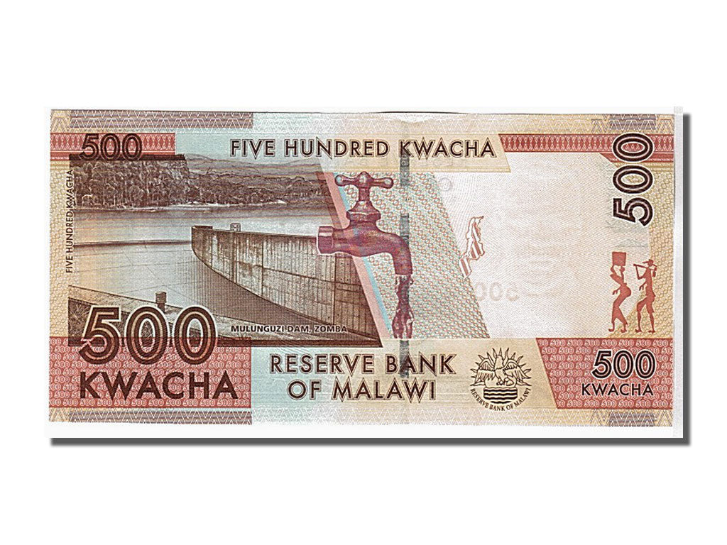 Banconote, Malawi, 500 Kwacha, 2012, KM:61, FDS