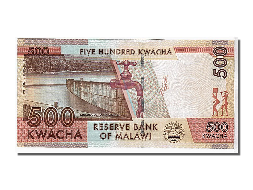 Billet, Malawi, 500 Kwacha, 2012, NEUF