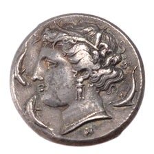 Sicily, Syracuse (317-289 BC), Tetradrachm, Syracuse, BB+, Argento, Boutin:641