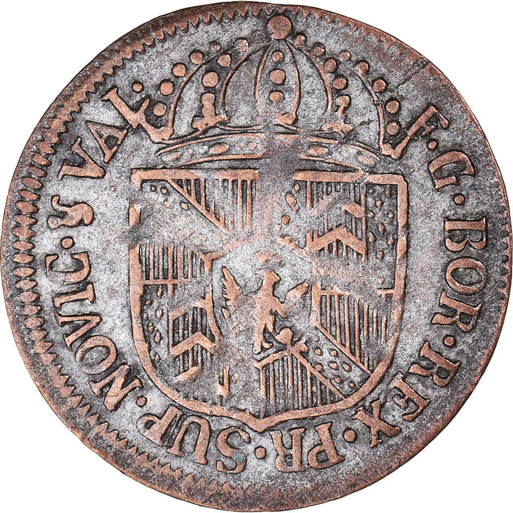 Moneta, Kantony Szwajcarskie, NEUCHATEL, 1/2 Batzen, 1793, Neuenburg, EF(40-45)
