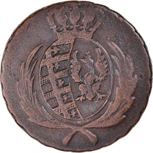 Monnaie, Pologne, Friedrich August I, 3 Grosze, 1812, Warsaw, TB+, Cuivre, KM:82