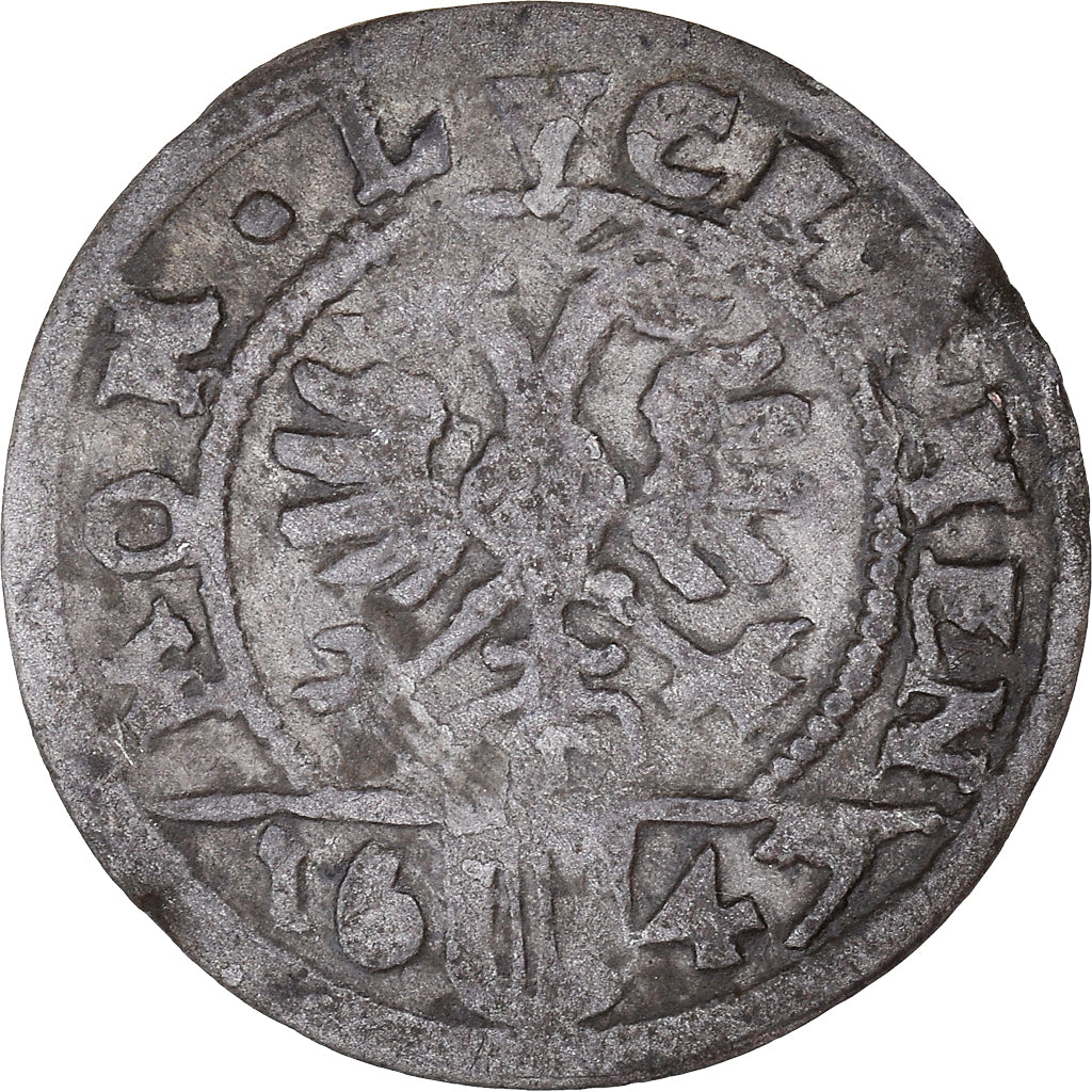 Münze, SWISS CANTONS, LUZERN, Schilling, 1647, Lucerne, SS, Billon, KM:25