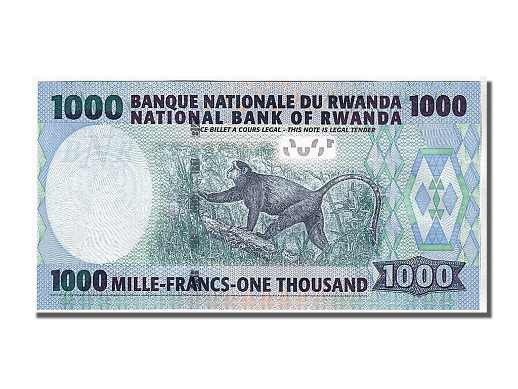Banknote, Rwanda, 1000 Francs, 2008, 2008-02-01, KM:31b, UNC(65-70)