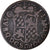 Moneda, LIEJA, John Theodore, Liard, 1745, Liege, BC+, Cobre, KM:150