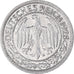 Coin, GERMANY, WEIMAR REPUBLIC, 50 Reichspfennig, 1928, Karlsruhe, MS(63)
