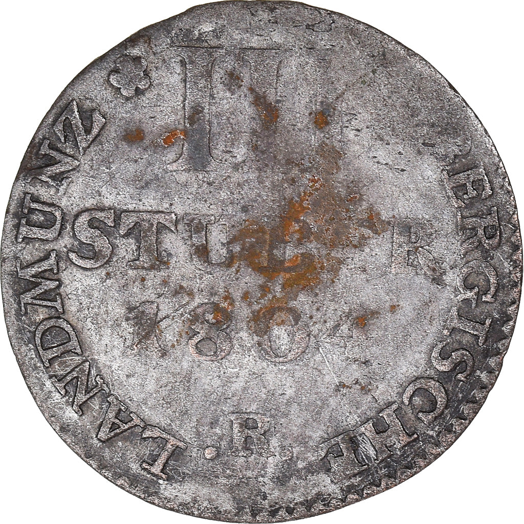 Coin, German States, BERG, Maximilian IV Joseph, 3 Stüber, 1805, D, VF(20-25)