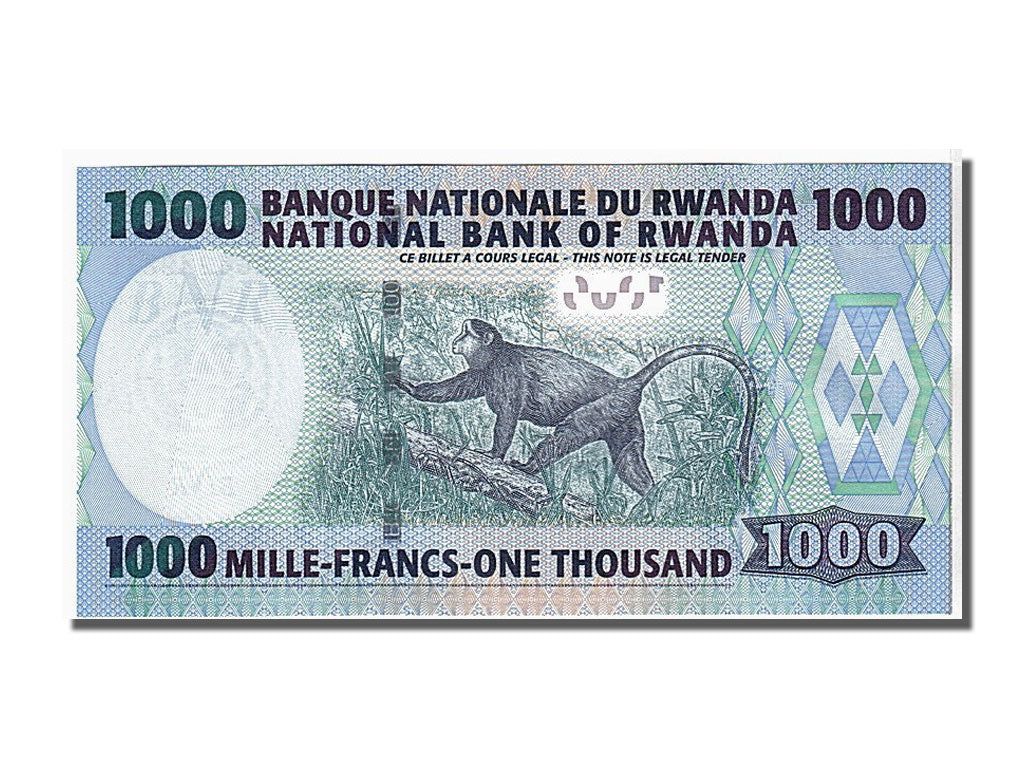 Banknote, Rwanda, 1000 Francs, 2008, 2008-02-01, KM:31b, UNC(65-70)