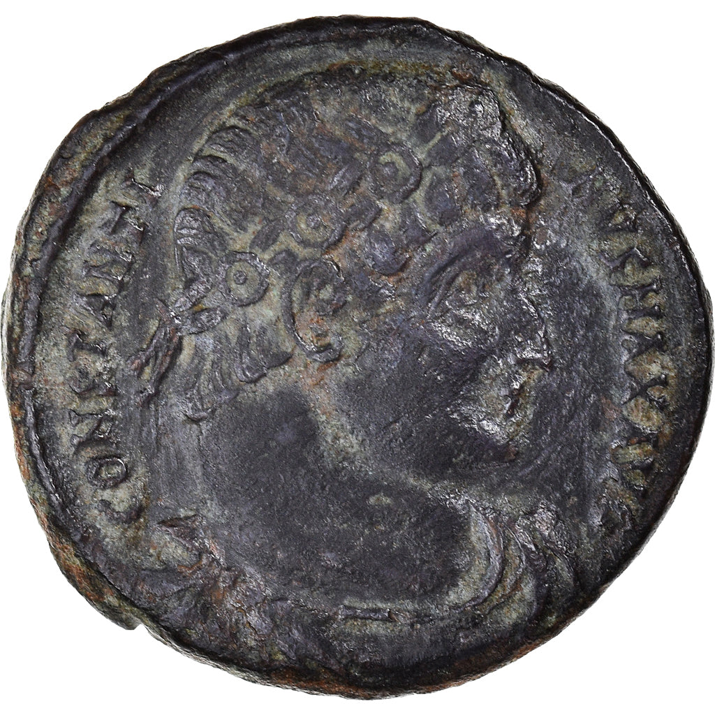 Moneta, Constantine I, Follis, 329-330, Antioch, EF(40-45), Brązowy, RIC:84