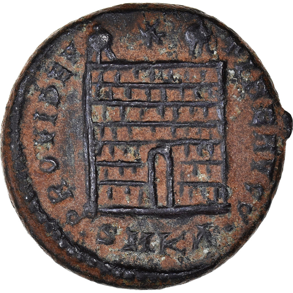 Moneta, Constantine I, Follis, 325-326, Kyzikos, EF(40-45), Brązowy, RIC:34