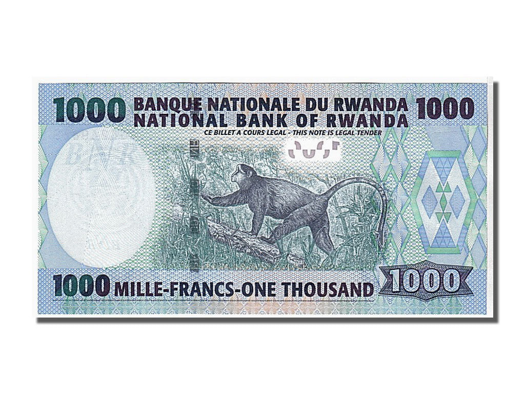 Banconote, Ruanda, 1000 Francs, 2008, 2008-02-01, FDS