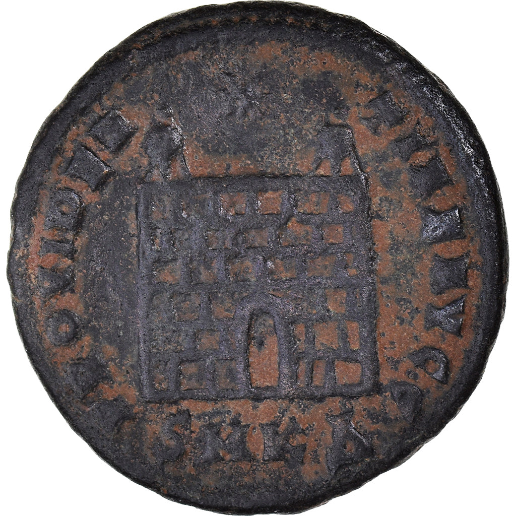 Moneta, Constantine I, Follis, 324-325, Kyzikos, VF(30-35), Brązowy, RIC:24