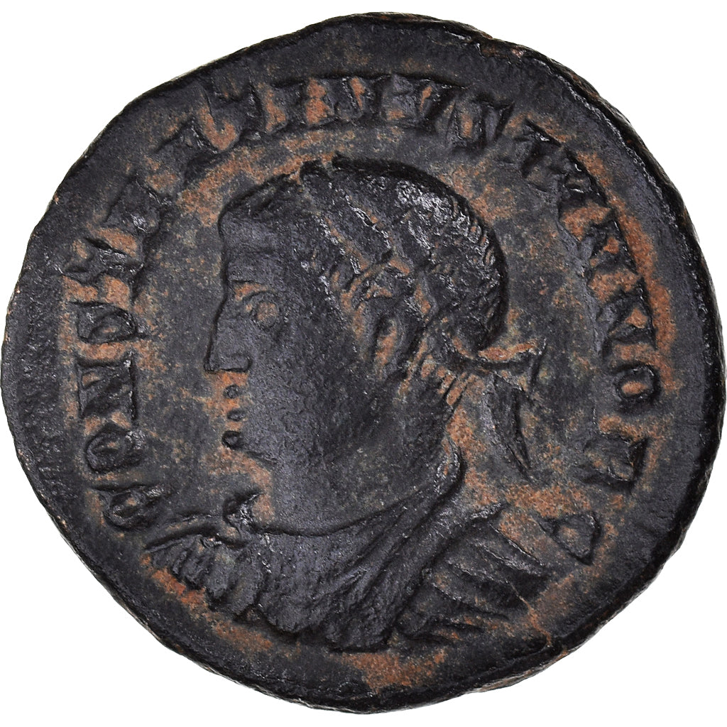 Monnaie, Constantin II, Follis, 326-327, Cyzique, TTB, Bronze, RIC:47