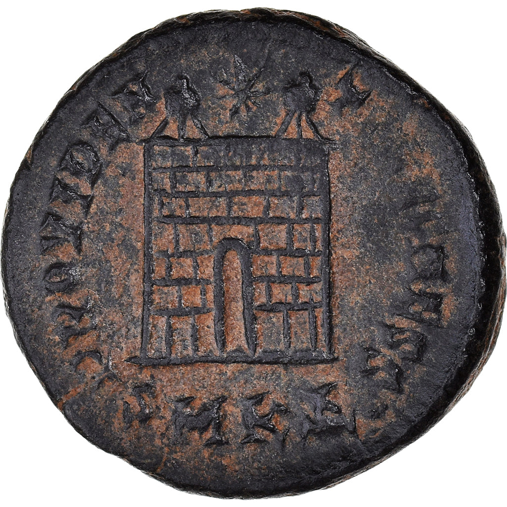 Monnaie, Constantin II, Follis, 326-327, Cyzique, TTB, Bronze, RIC:47