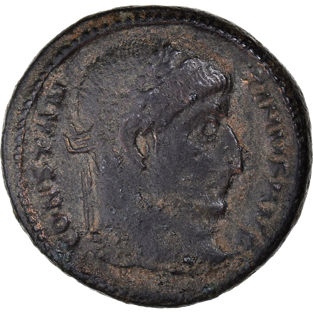 Coin, Constantine I, Follis, 320, Thessalonica, VF(30-35), Bronze, RIC:101
