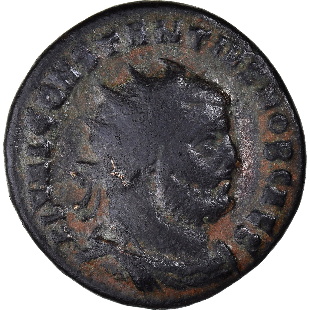 Coin, Constance Chlore, Fraction Æ, 295-299, Kyzikos, VF(30-35), Bronze
