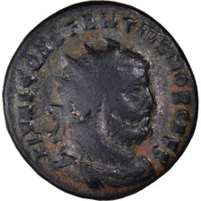 Coin, Constance Chlore, Fraction Æ, 295-299, Kyzikos, VF(30-35), Bronze
