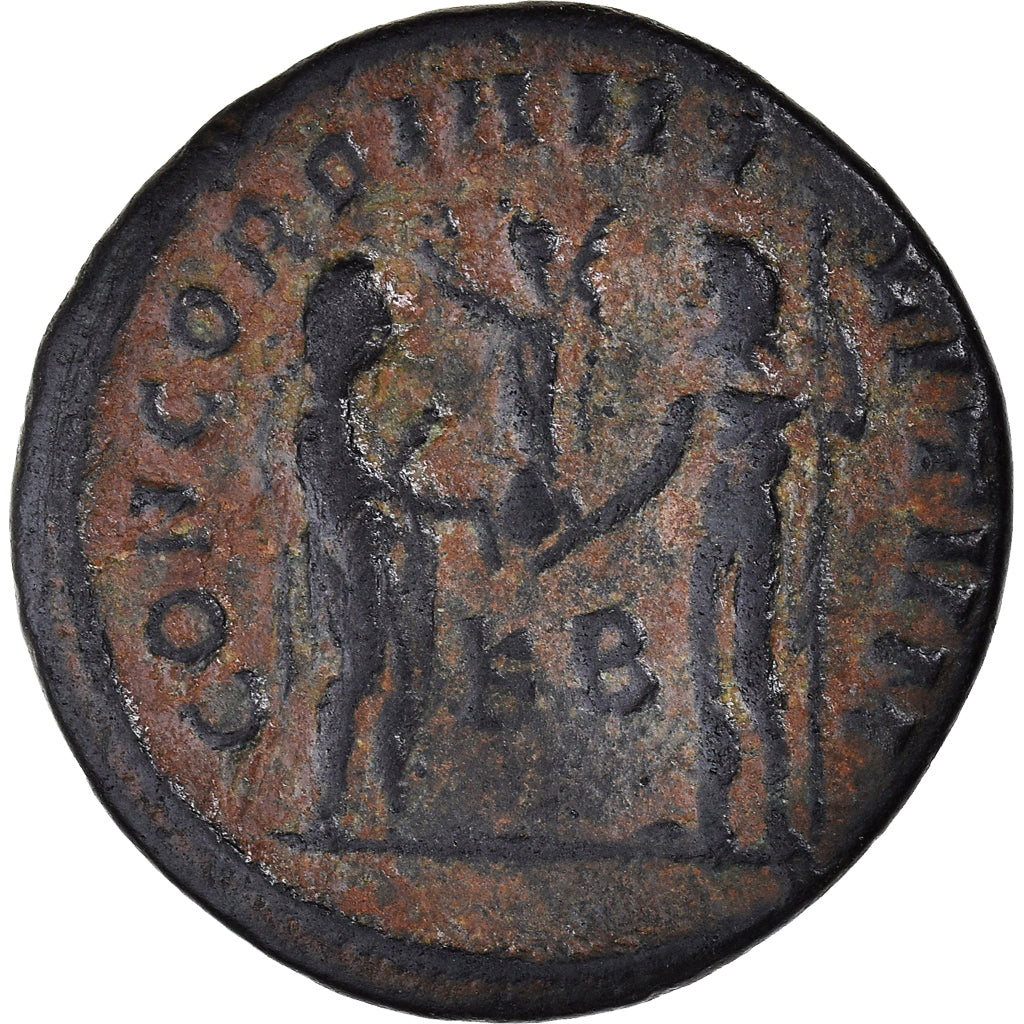 Coin, Constance Chlore, Fraction Æ, 295-299, Kyzikos, VF(30-35), Bronze