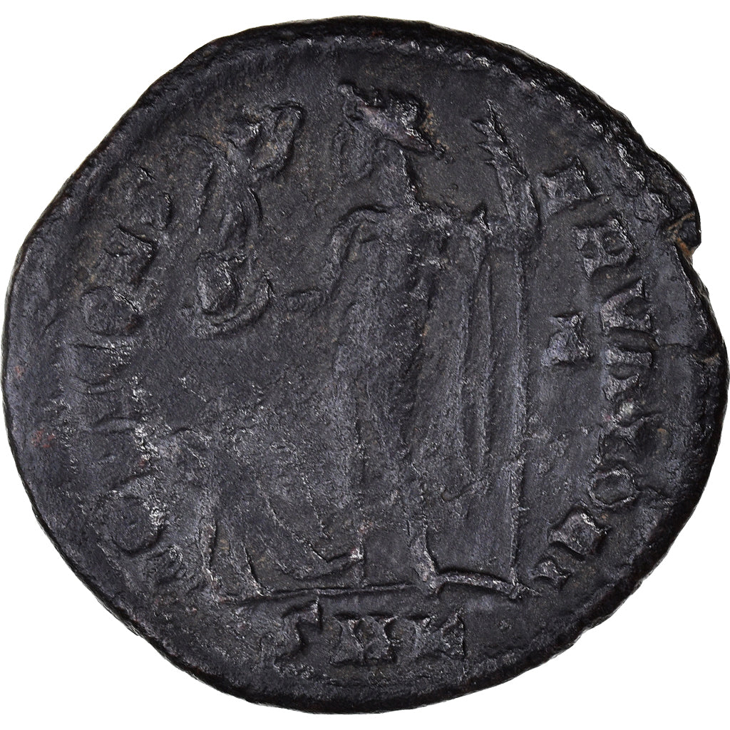 Moneta, Constantine I, Follis, 313-315, Kyzikos, EF(40-45), Brązowy, RIC:3