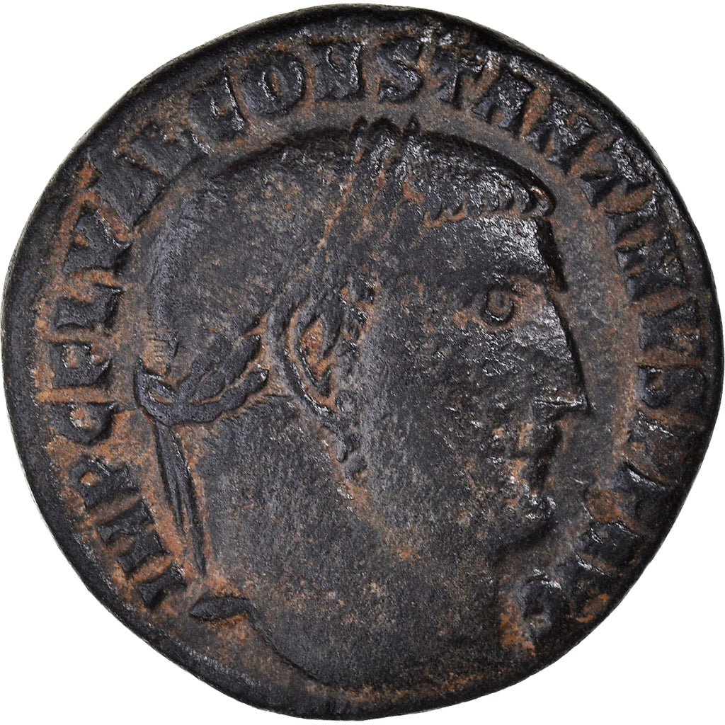 Monnaie, Constantin I, Follis, 313-314, Antioche, TTB, Bronze, RIC:7