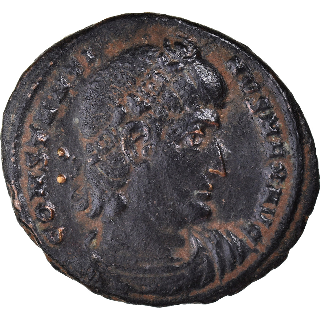 Moneta, Constantine I, Follis, 333-335, Constantinople, VF(30-35), Brązowy