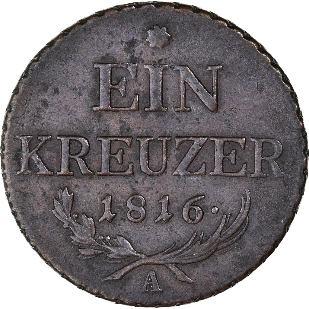 Monnaie, Autriche, Franz II (I), Kreuzer, 1816, Vienna, TTB, Cuivre, KM:2113