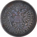 Moneta, Austria, Franz Joseph I, Kreuzer, 1851, Kremnitz, BB, Rame, KM:2185