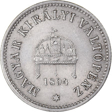 Moneta, Węgry, Franz Joseph I, 10 Filler, 1894, Kormoczbanya, AU(55-58)
