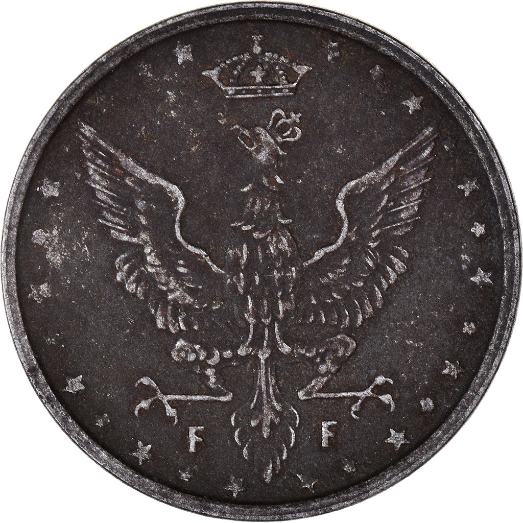 Münze, Polen, 10 Fenigow, 1917, Stuttgart, Germany, SS, Iron, KM:6