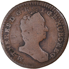 Coin, Austria, Maria Theresa, Pfennig, 1765, VF(20-25), Copper, KM:1979