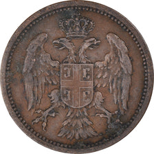 Coin, Serbia, Peter I, 2 Pare, 1904, EF(40-45), Bronze, KM:23