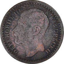 Coin, Serbia, Obrenovich Michael III, Para, 1868, VF(30-35), Bronze, KM:1.1