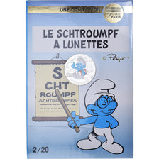 Francia, Monnaie de Paris, 10 Euro, Le Schtroumpf à Lunettes (2/20), 2020, FDC