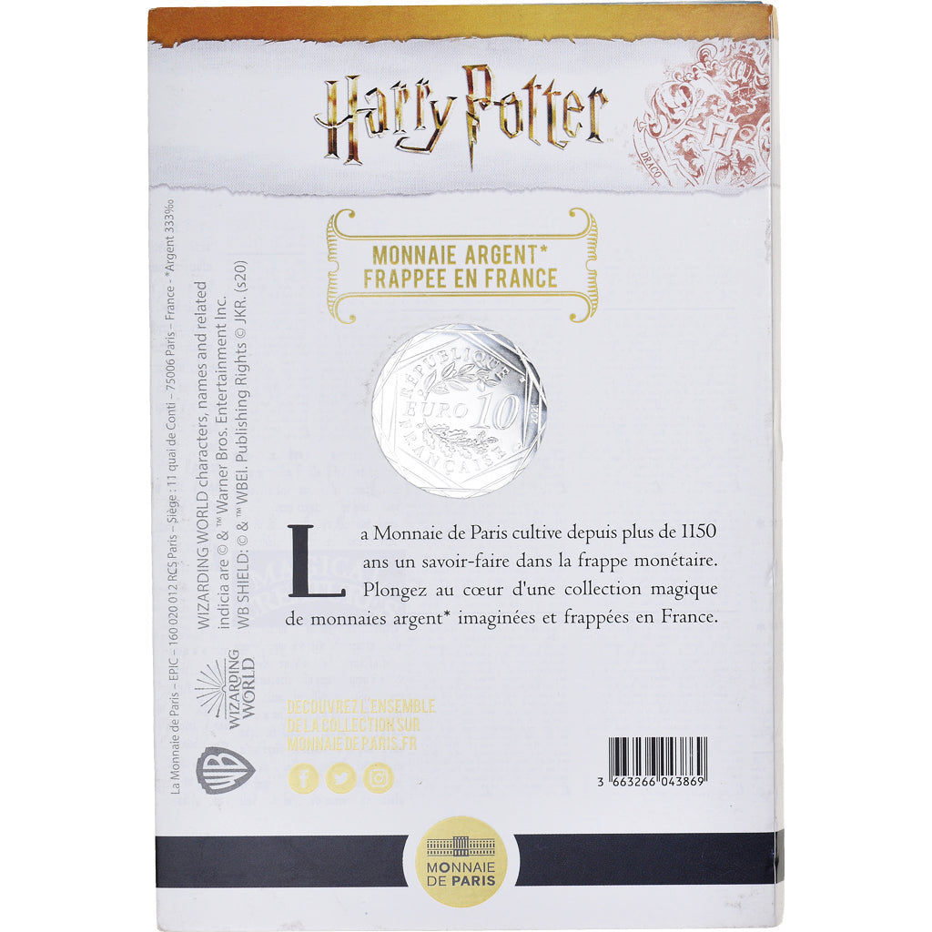 França, Monnaie de Paris, 10 Euro, Harry Potter et la coupe de feu (8/18)