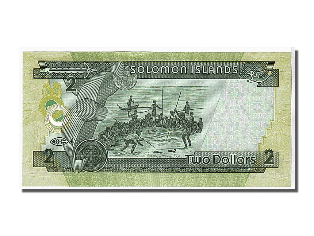 Banknote, Solomon Islands, 2 Dollars, 2011, KM:18, UNC(65-70)