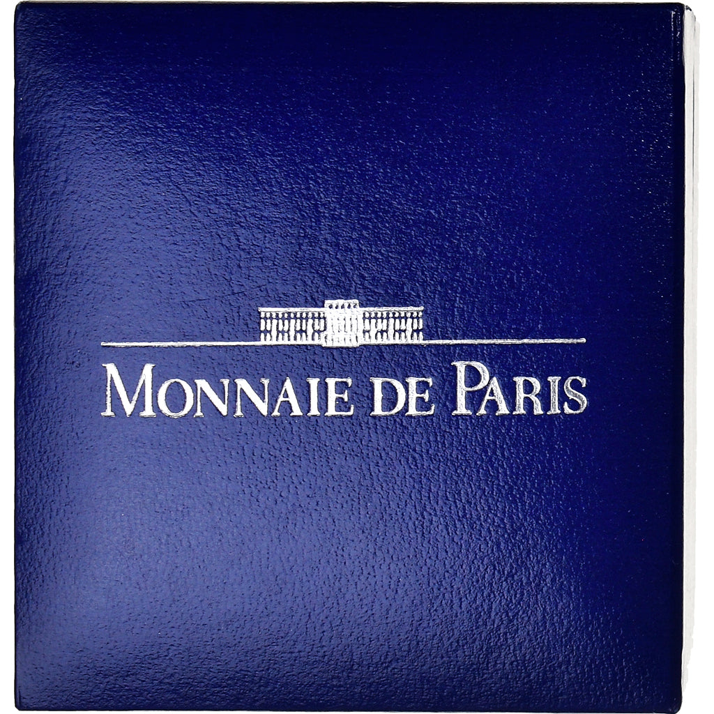 Moneta, Francia, Jean Monnet, 100 Francs-15 Ecus, 1992, Monnaie de Paris, BE