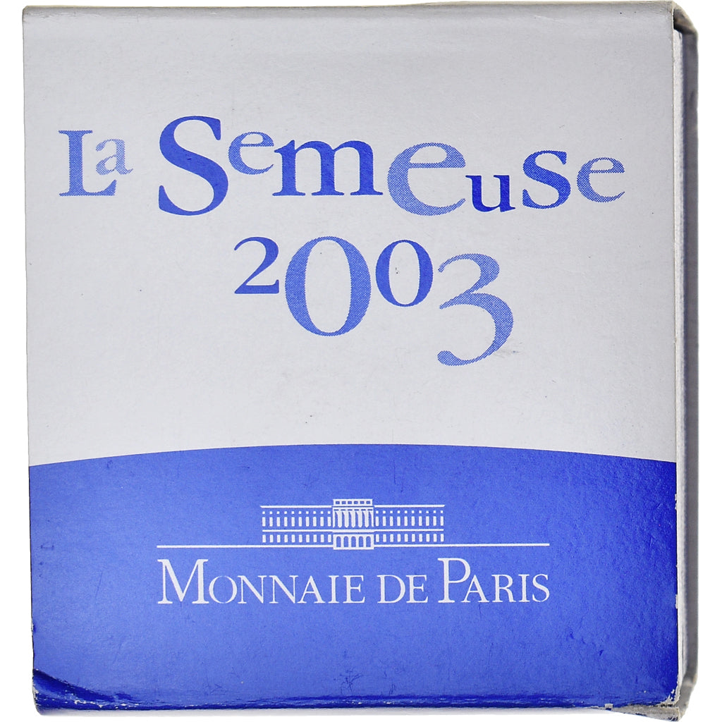 France, 1-1/2 Euro, Semeuse, 2003, Monnaie de Paris, BE, FDC, Argent