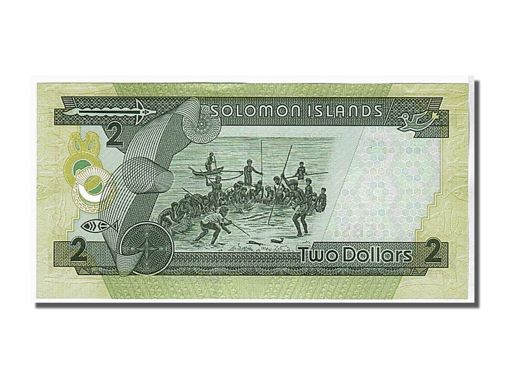 Banknot, Wyspy Salomona, 2 Dollars, 2011, KM:18, UNC(65-70)