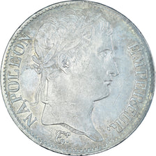 Coin, France, Napoléon I, 5 Francs, 1814, Paris, EF(40-45), Silver, KM:694.1