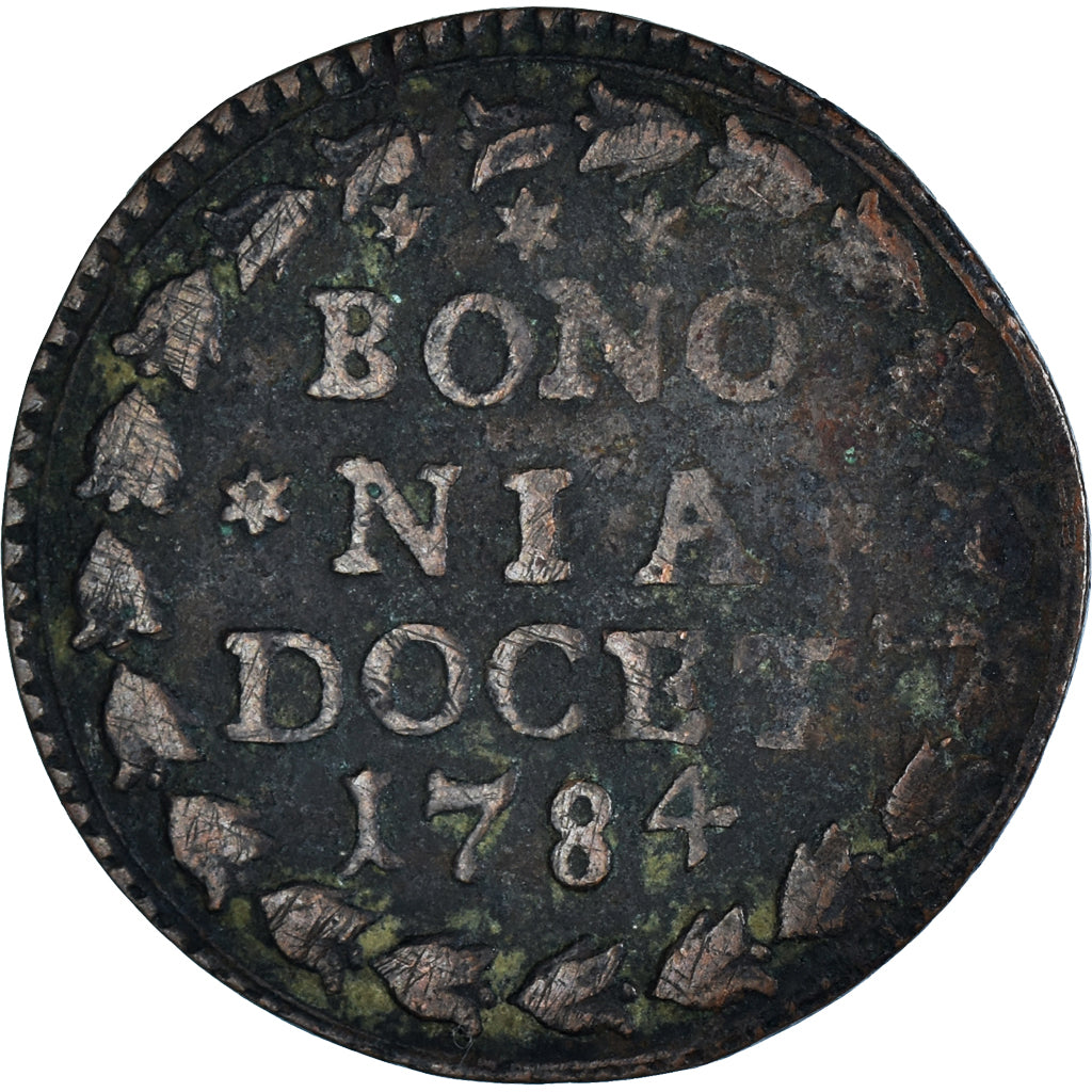 Monnaie, États italiens, PAPAL STATES-BOLOGNA, Pius VI (Sestus), Quattrino