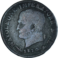 Moneta, STATI ITALIANI, KINGDOM OF NAPOLEON, Napoleon I, Centesimo, 1810