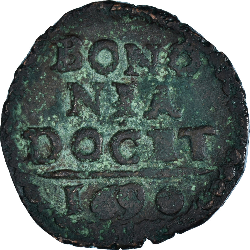 Münze, Italien Staaten, PAPAL STATES-BOLOGNA, Alexander VIII, Quattrino, 1690