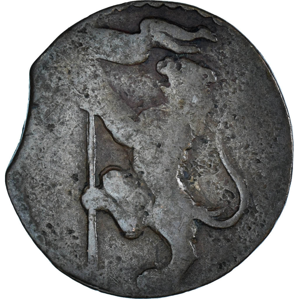 Moneda, Estados italianos, PAPAL STATES-BOLOGNA, Benedict XIV, Quattrino, 1754