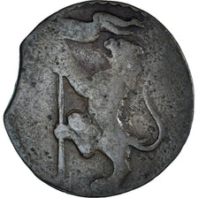 Moneda, Estados italianos, PAPAL STATES-BOLOGNA, Benedict XIV, Quattrino, 1754