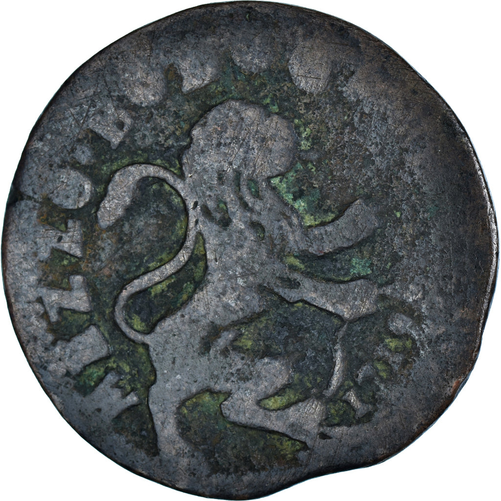 Moneta, STATI ITALIANI, PAPAL STATES-BOLOGNA, Clement XI, 1/2 Bolognino, 1719