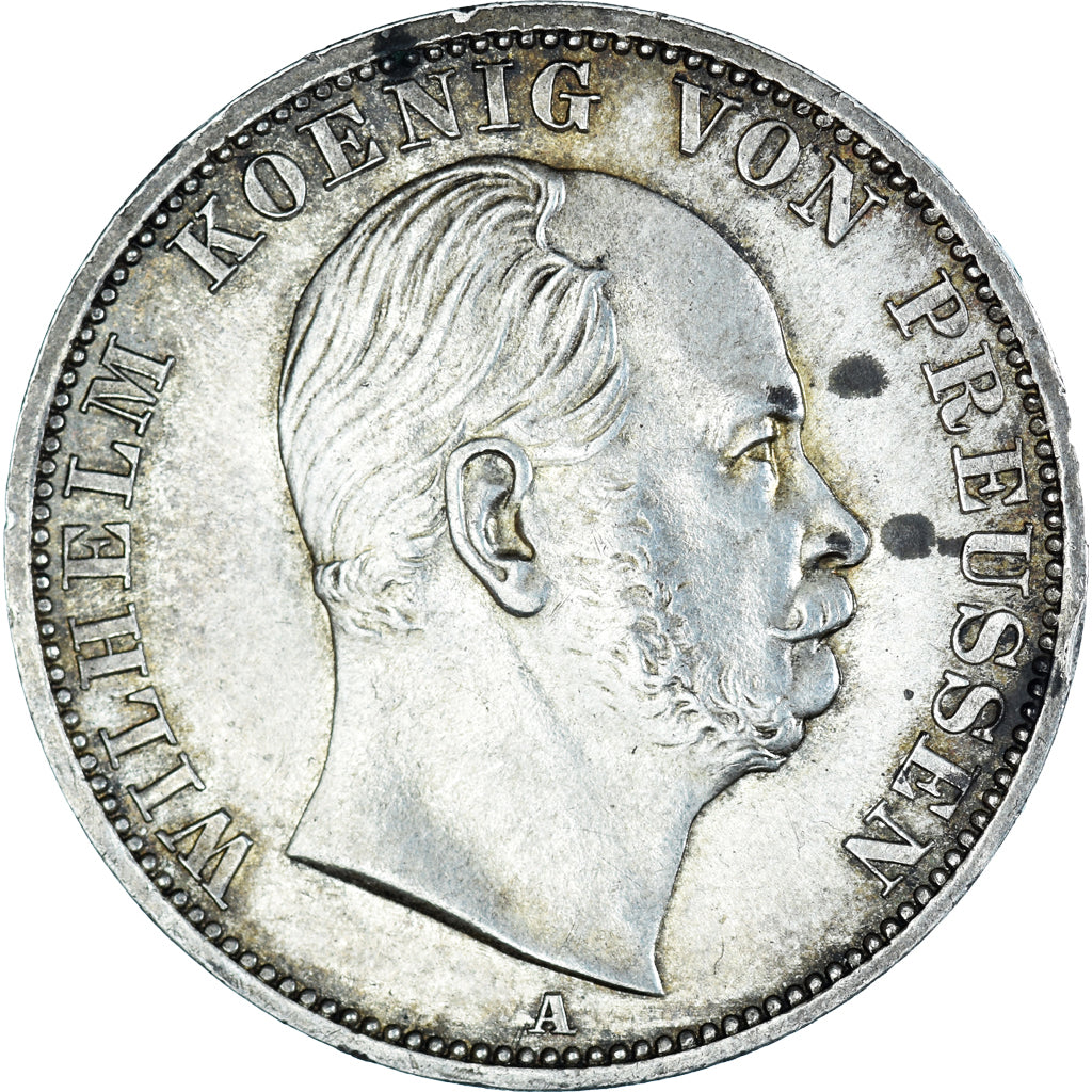 Monnaie, Etats allemands, PRUSSIA, Wilhelm I, Thaler, 1868, Berlin, TTB+
