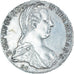 Munten, Oostenrijk, Maria Theresa, Thaler, 1780, Restrike, ZF+, Zilver, KM:T1
