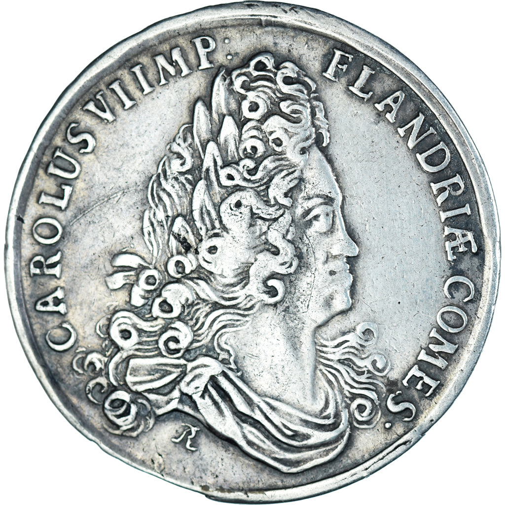 AUSTRIAN NETHERLANDS, Token, Charles VI, 1727, Rottiers, Châtellenie d'Ypres