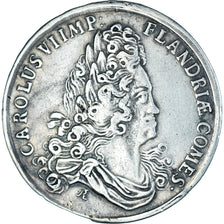 AUSTRIAN NETHERLANDS, Token, Charles VI, 1727, Rottiers, Châtellenie d'Ypres