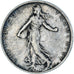 Moneta, Francia, Semeuse, 2 Francs, 1918, Paris, BB, Argento, KM:845.1