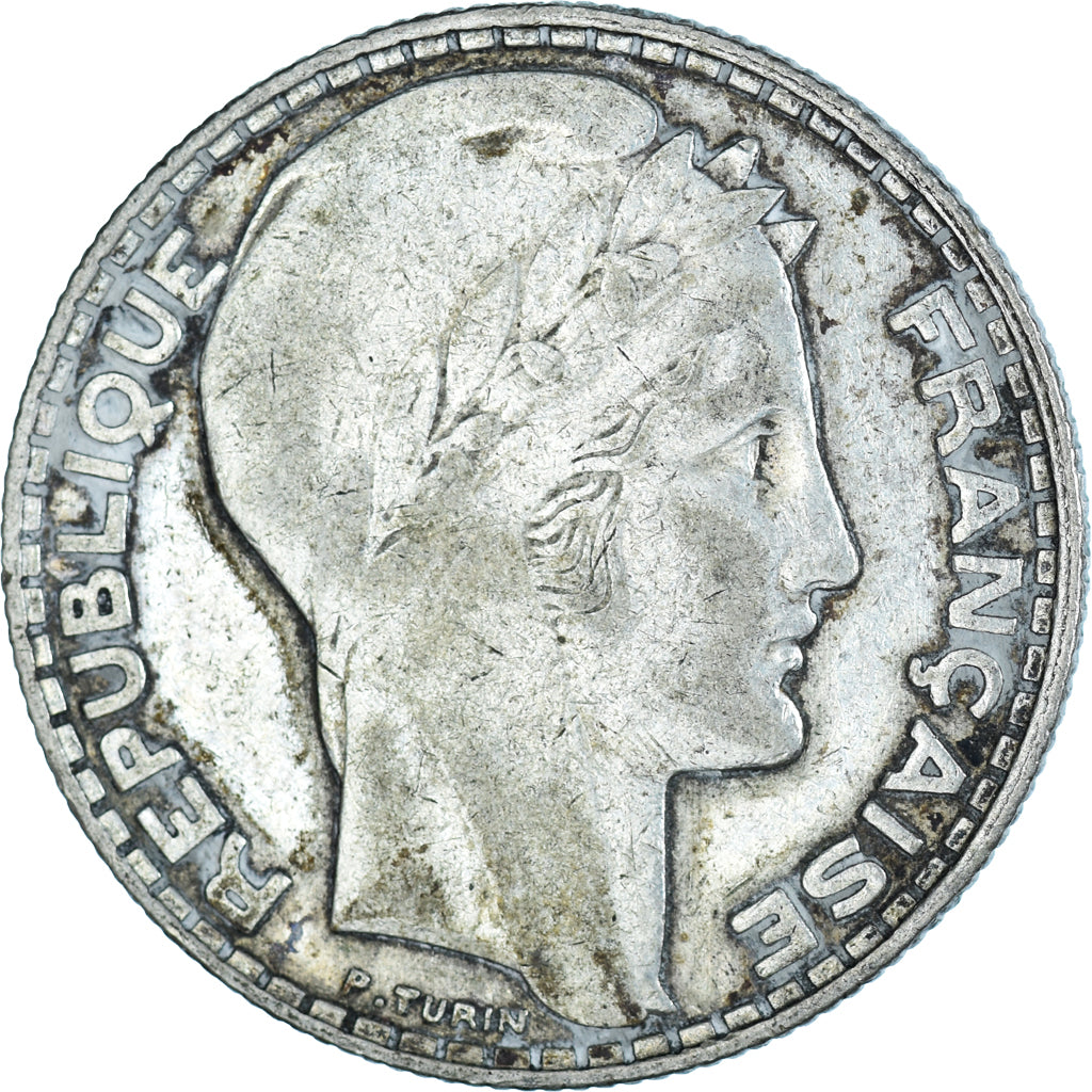 Coin, France, Turin, 10 Francs, 1932, Paris, VF(30-35), Silver, KM:878
